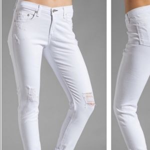 Rag & Bone New York white jeans